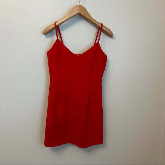 French Connection Orangish Red Dress - Picture 1 of 3